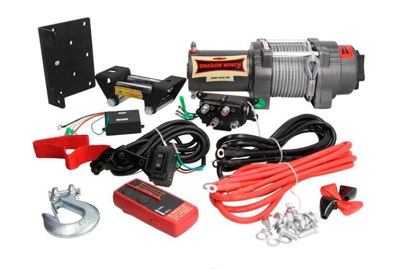 Лебедка электрическая для квадроцикла Dragon Winch DWH 4500 HD 12V T2432 фото