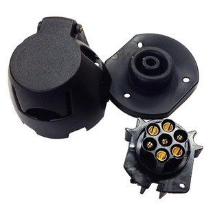 Розетка на прицеп 7 контактная FRISTOM 7 PIN 12V T626 фото