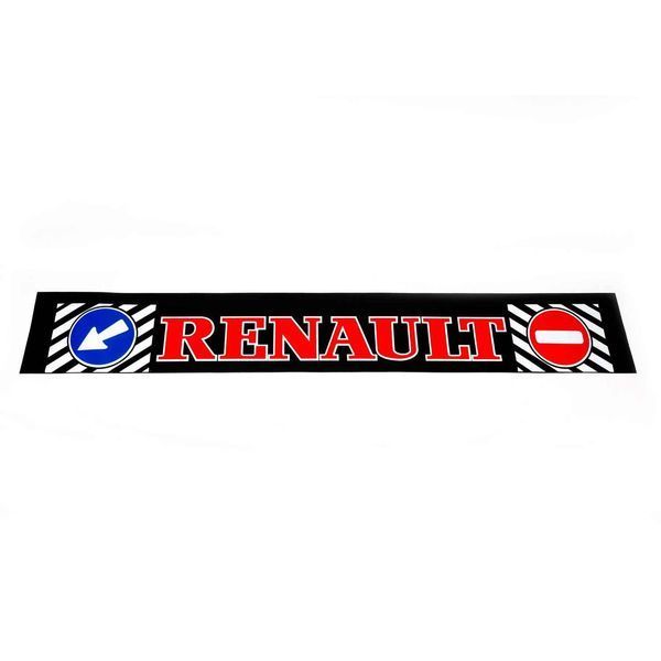 Задний брызговик на полуприцеп Renault 2400х350 мм красный T11294 фото
