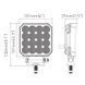 Фара рабочего света светодиодная KAMAR L0178 16 LED 1600 LM T14290 фото 7