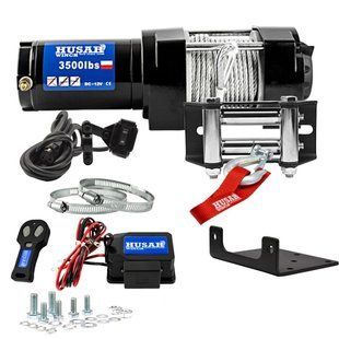 Лебідка електрична до квадроцикла HUSAR BST 3500 12V T13324 фото