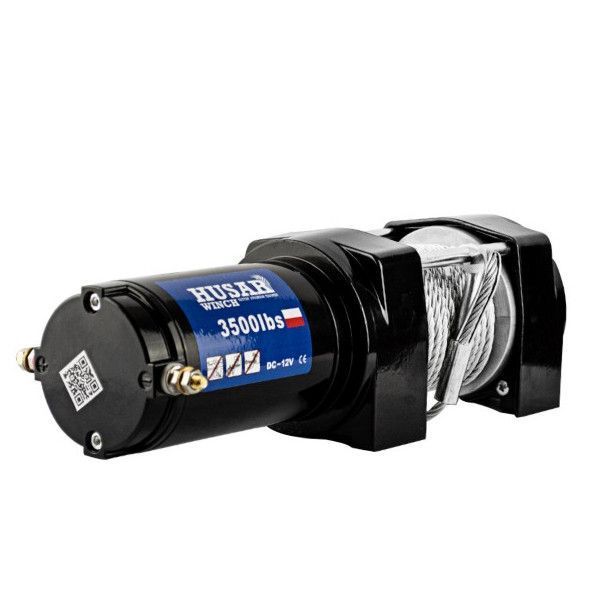 Лебідка електрична до квадроцикла HUSAR BST 3500 12V T13324 фото