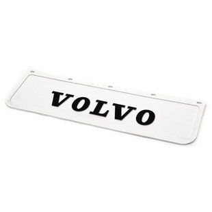 Бризковик на причіп Volvo 600x180 мм білий -замовлення від 2 штук- T11579 фото