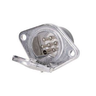Розетка до напівпричепа 7 PIN S Type TRUCKLIGHT алюмінієва (ISO 3731) T6988 фото