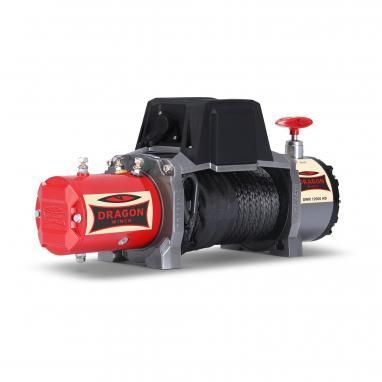 Лебідка електрична автомобільна Dragon Winch DWM 12000 HD 12V з синтетичним тросом T12189 фото