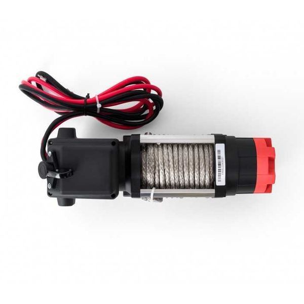Лебідка електрична автомобільна KANGAROOWINCH K6000E STB 12V з синтетичним тросом T7313 фото