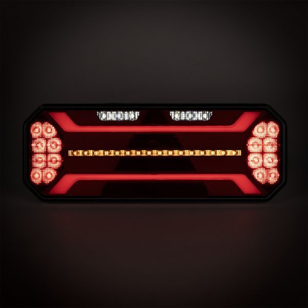 Фонарь задний светодиодный для прицепа KAMAR L1929 74 LED правый T13587 фото