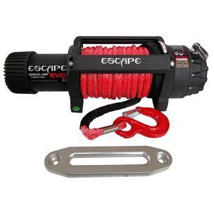 Лебідка електрична автомобільна ESCAPE EVO 12500 IP68 з синтетичним тросом T12638 фото