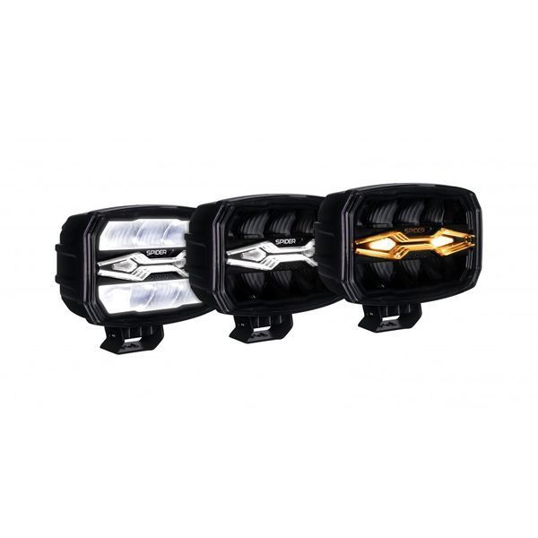 Фара дальнего света светодиодная X-SPIDER NINJA KAMAR L3443 80 LED [свет дальний + габаритный + сигнальный] T14805 фото
