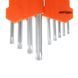 Набор шестигранных ключей удлиненных TORX KRAFT&DELE KD10295 T15045 фото 4