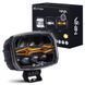 Фара дальнего света светодиодная X-SPIDER NINJA KAMAR L3443 80 LED [свет дальний + габаритный + сигнальный] T14805 фото 8