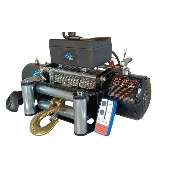 Лебідка електрична автомобільна ENERGY WINCH 13000 24V T14604 фото